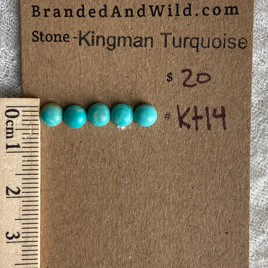 Kingman Turquoise Cabochon - KT14