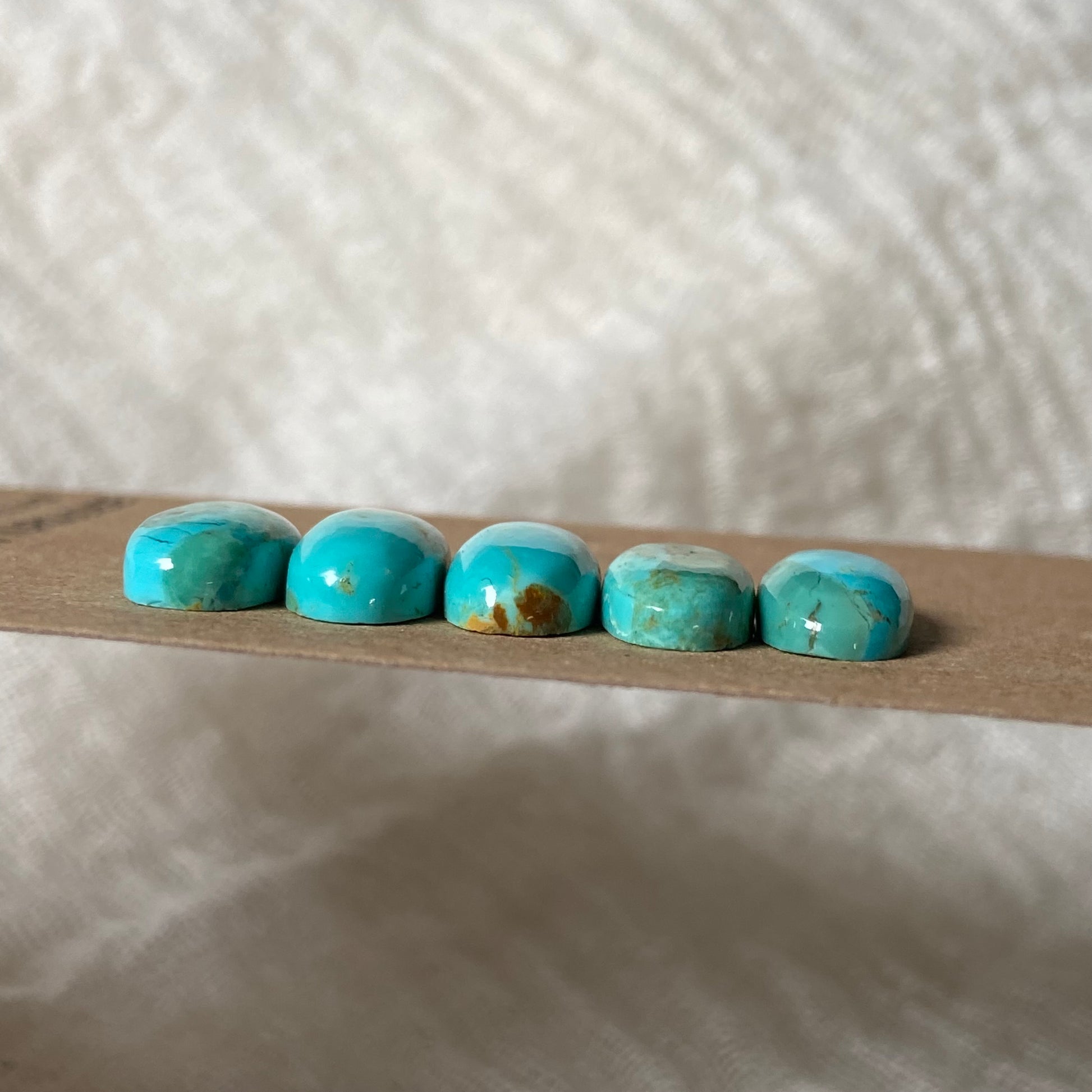 Kingman Turquoise Cabochon - KT22 274C5549-0DCB-4083-807D-9E786EAC9181 Brandedandwild.com