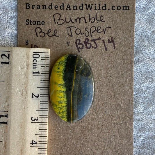 Bumblebee Jasper Cabochon - BBJ14