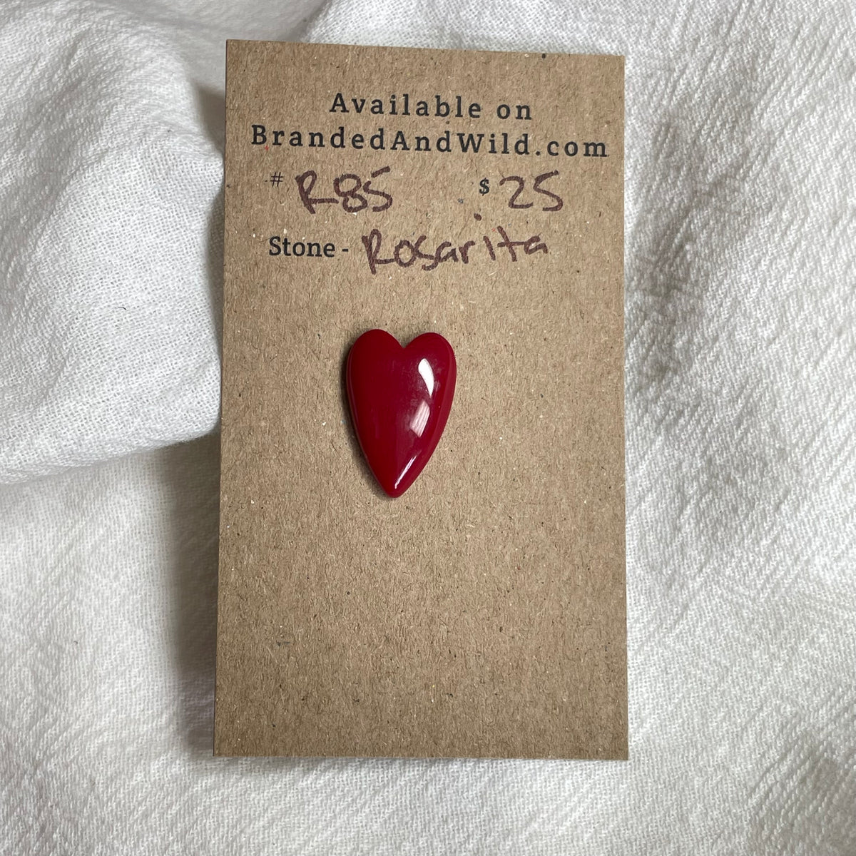 Rosarita - Cabochon - R85 276974B3-44CF-41DA-BEE2-A9B4CA35D292 Brandedandwild.com