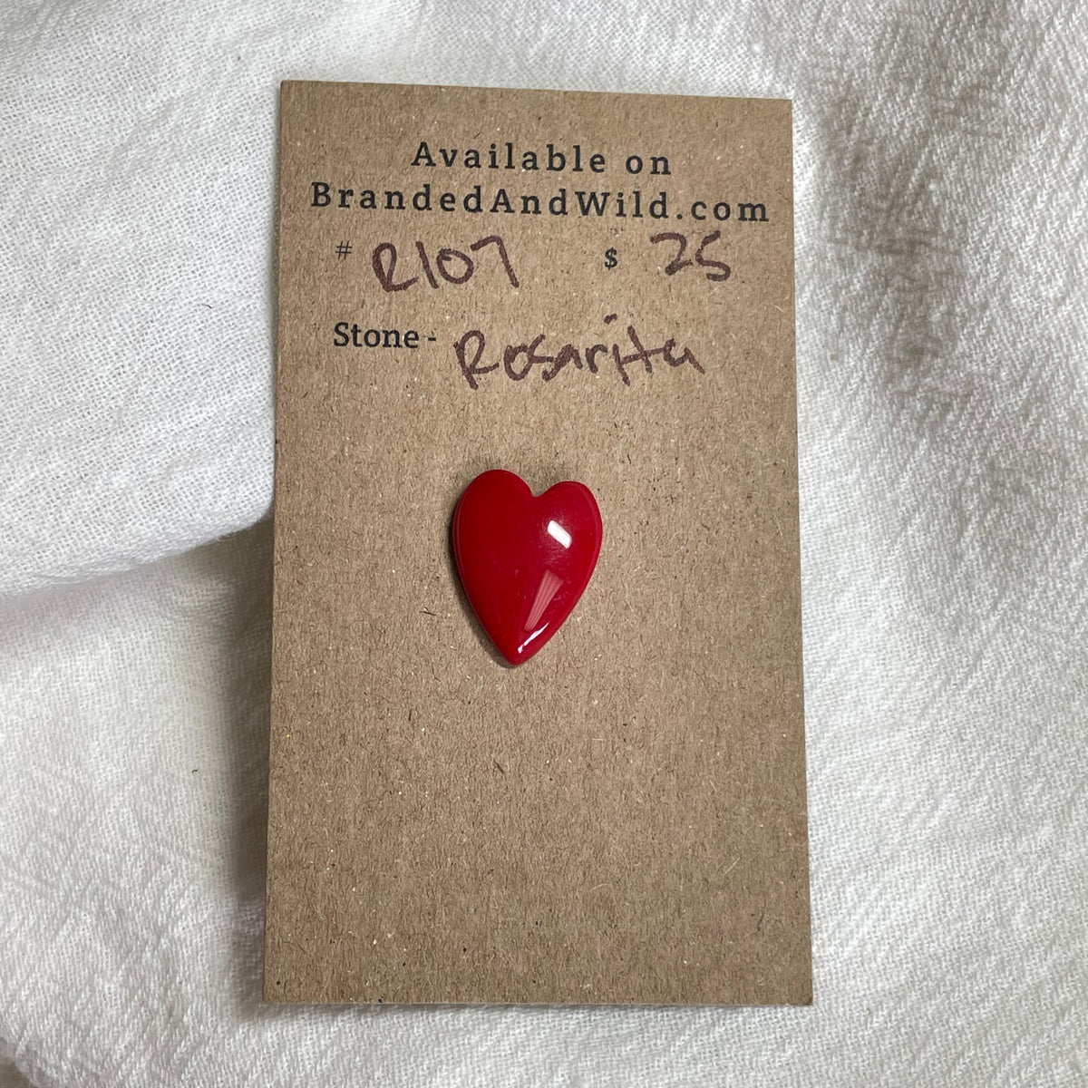 Rosarita - Cabochon - R107 27DA9C47-3E14-4578-9F1B-1DAC4B7AE3F8 Brandedandwild.com