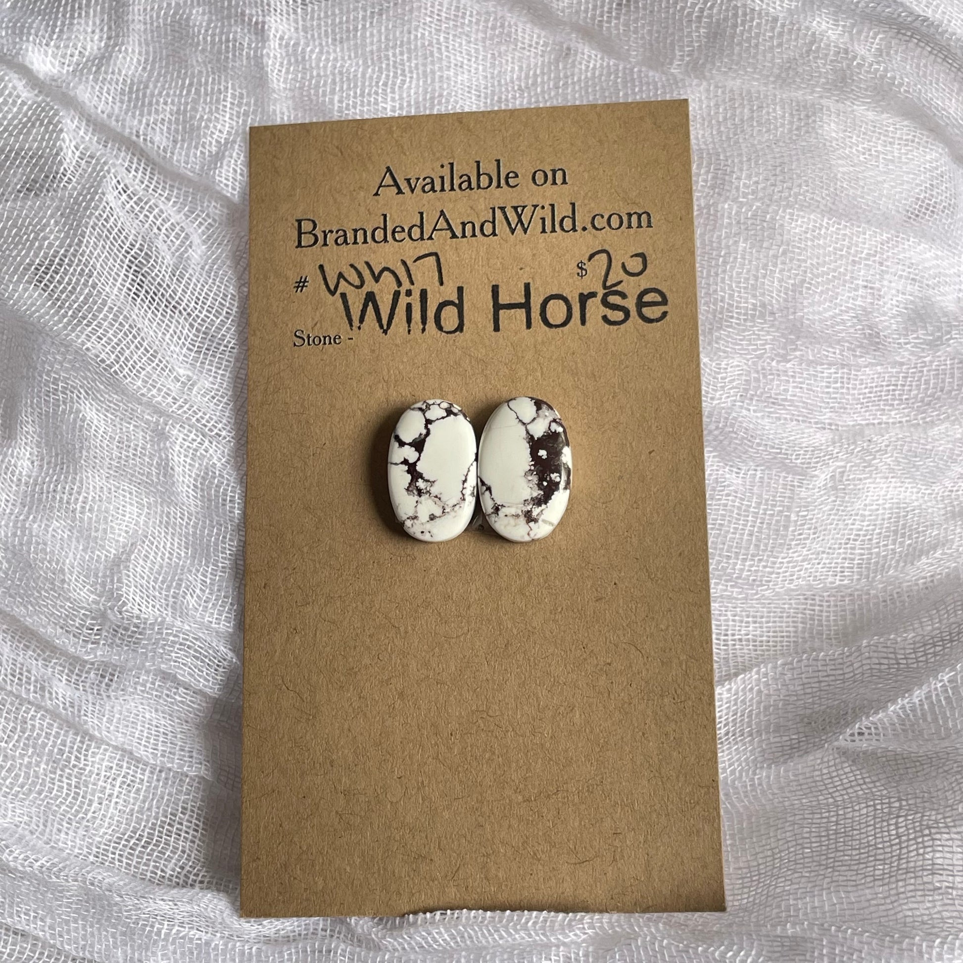 Wild Horse Cabochon - WH17 27EEA42F-4B06-49DB-8DB6-6D789520E6FB Brandedandwild.com