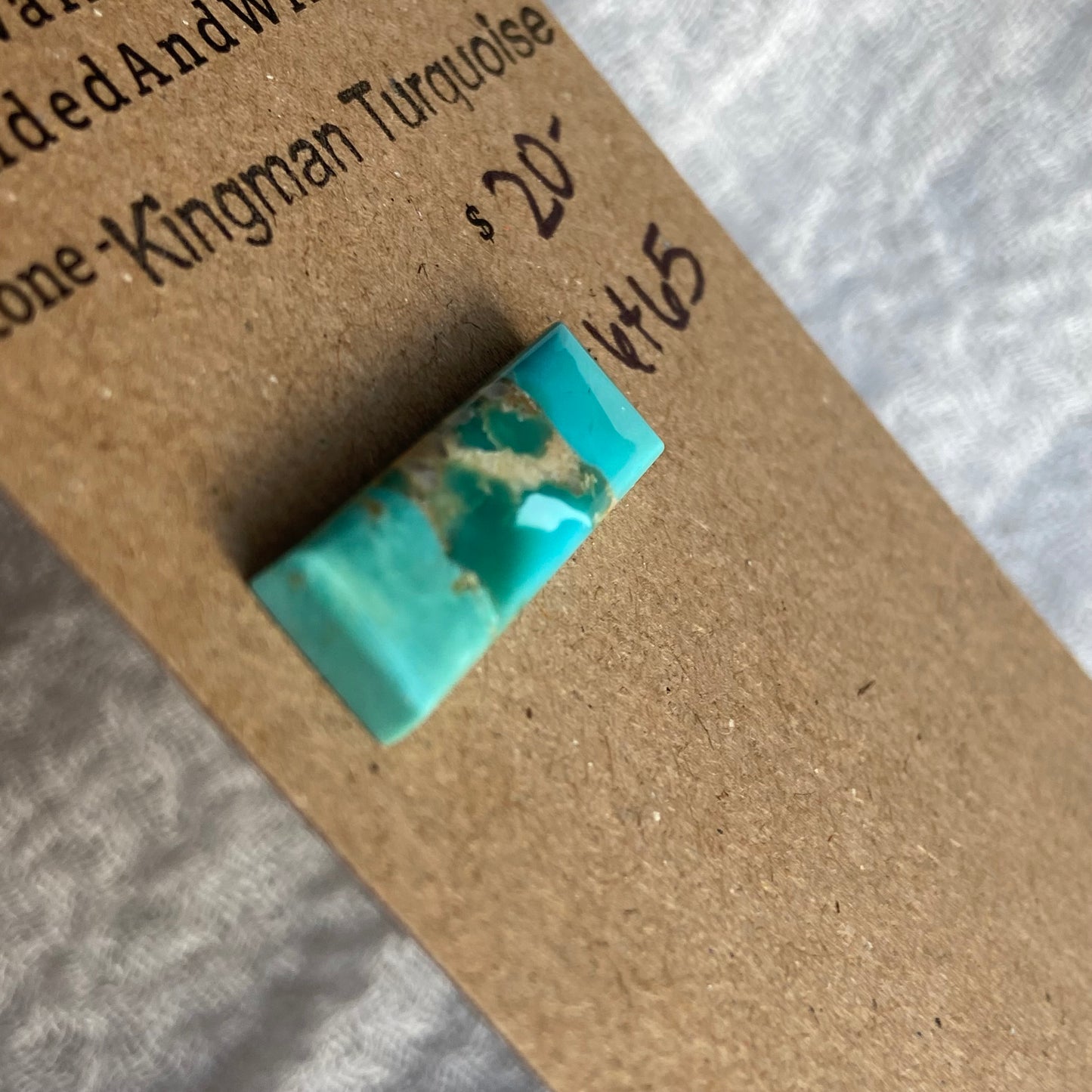 Kingman Turquoise Cabochon - KT65