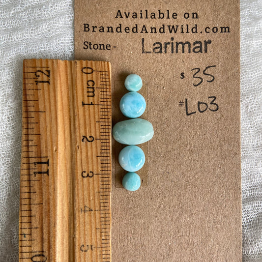 Larimar Cabochon - L03