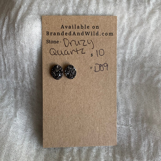 Druzy Quartz Cabochon - DQ9