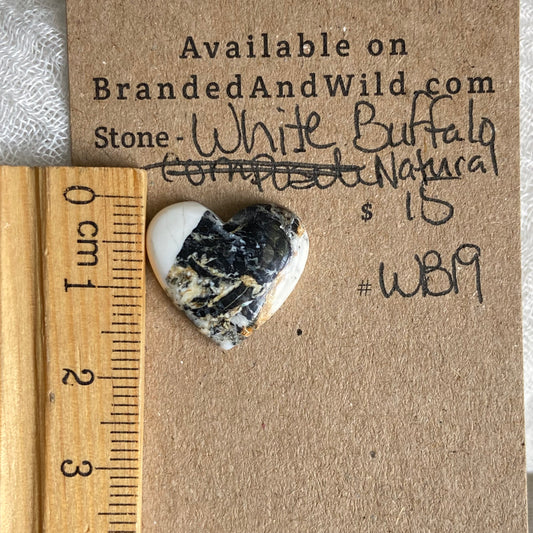 White Buffalo Cabochon - WB19