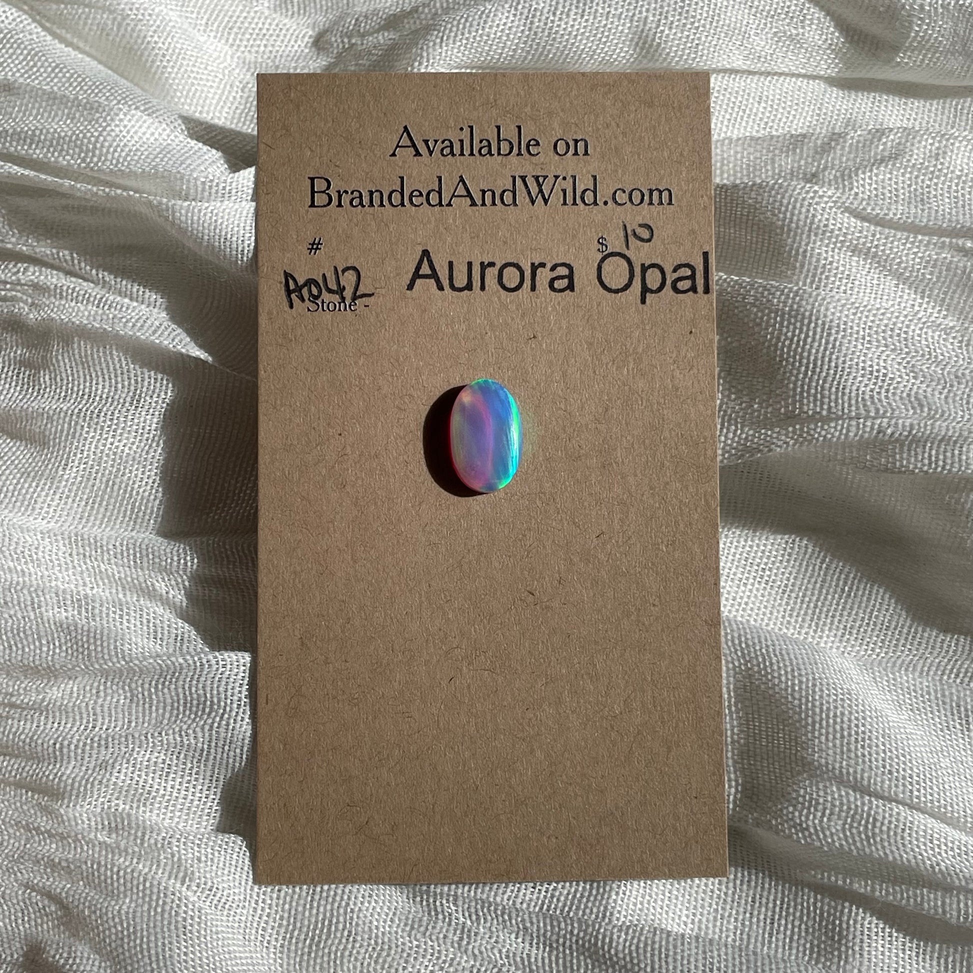 Aurora Opal Cabochon - A042 287EB8FE-B69B-413E-A7BA-8967615DEB9B Brandedandwild.com