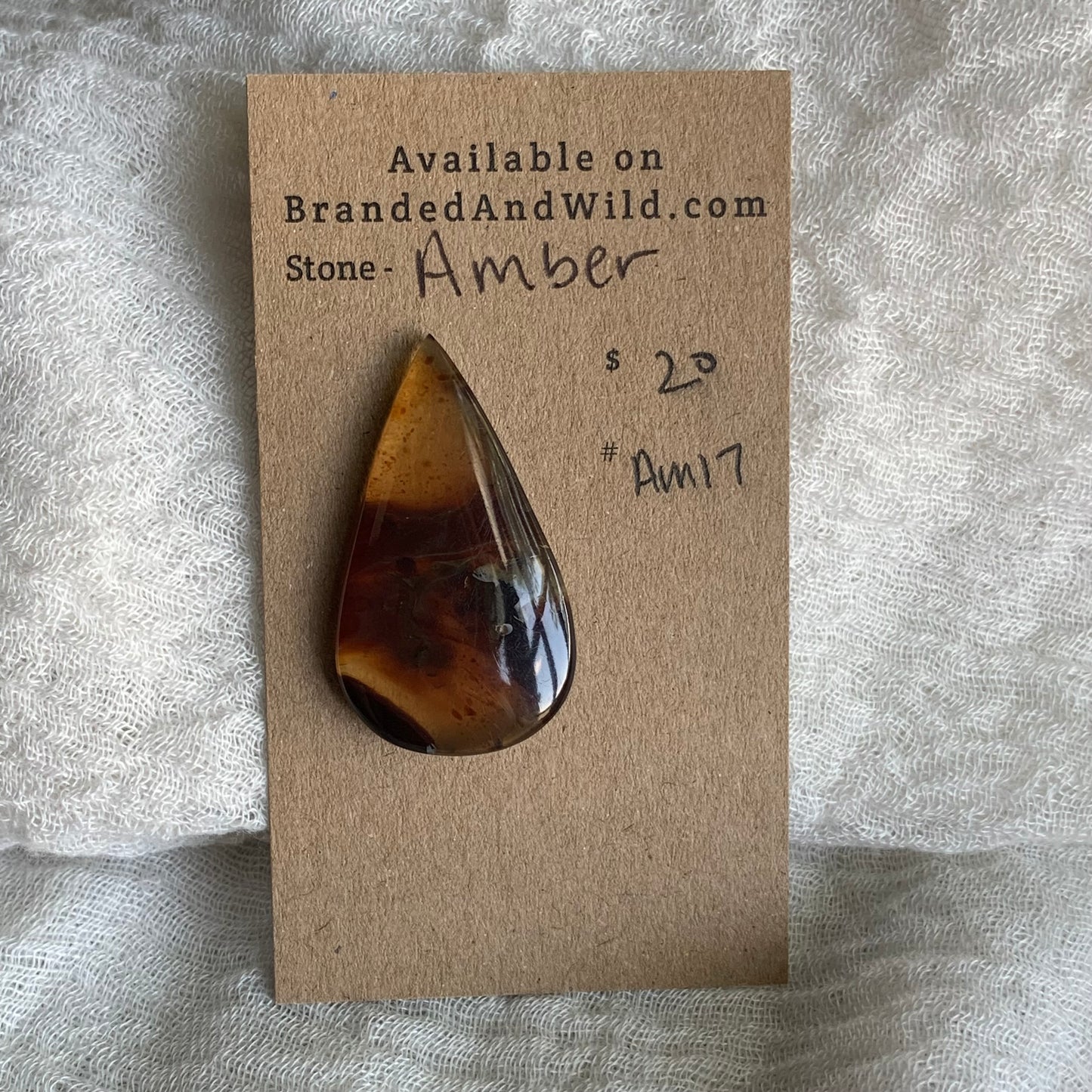 Amber Cabochon AM17