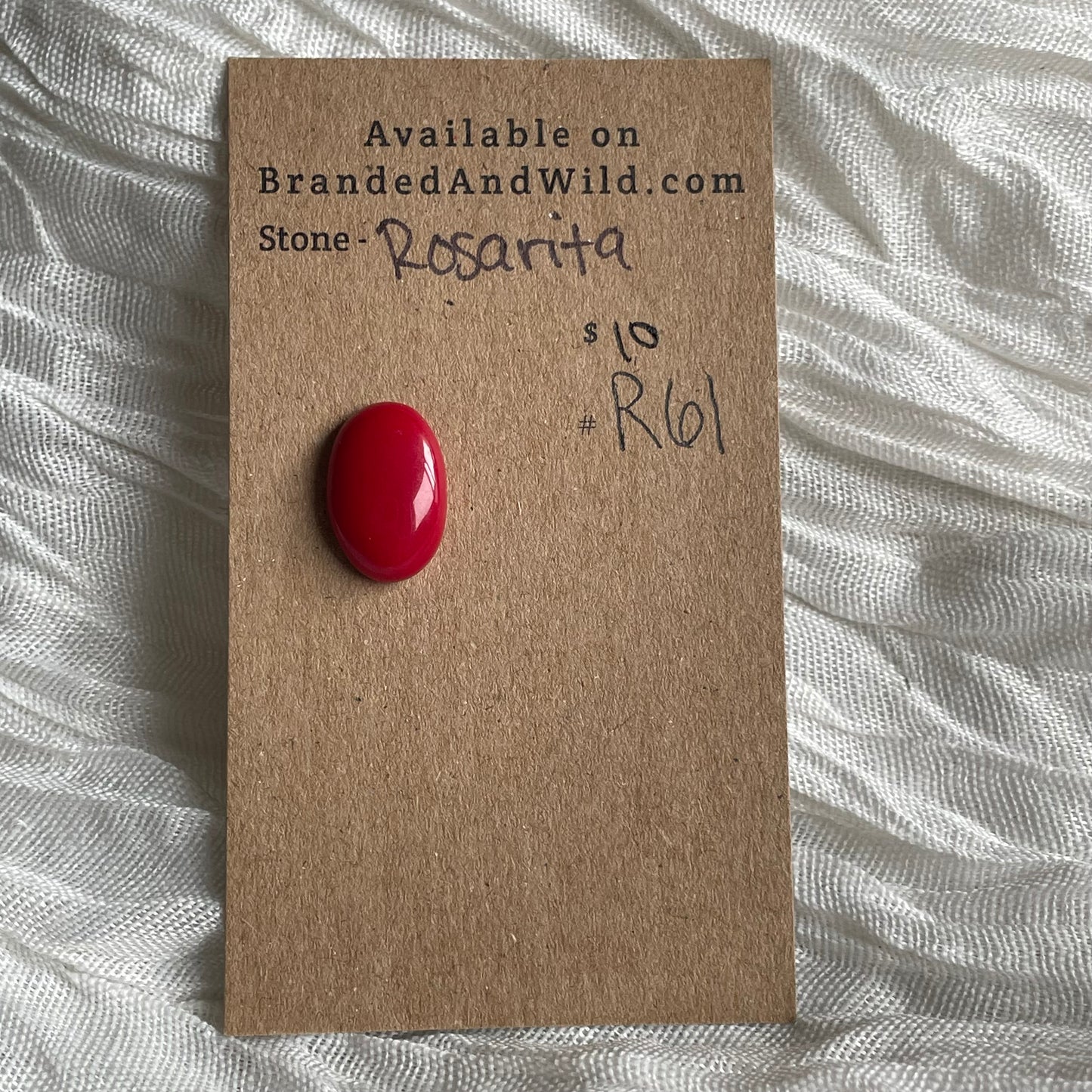 Rosarita - Cabochon - R61 288817E0-A73A-4C70-B848-08FD0C9E8C60 Brandedandwild.com