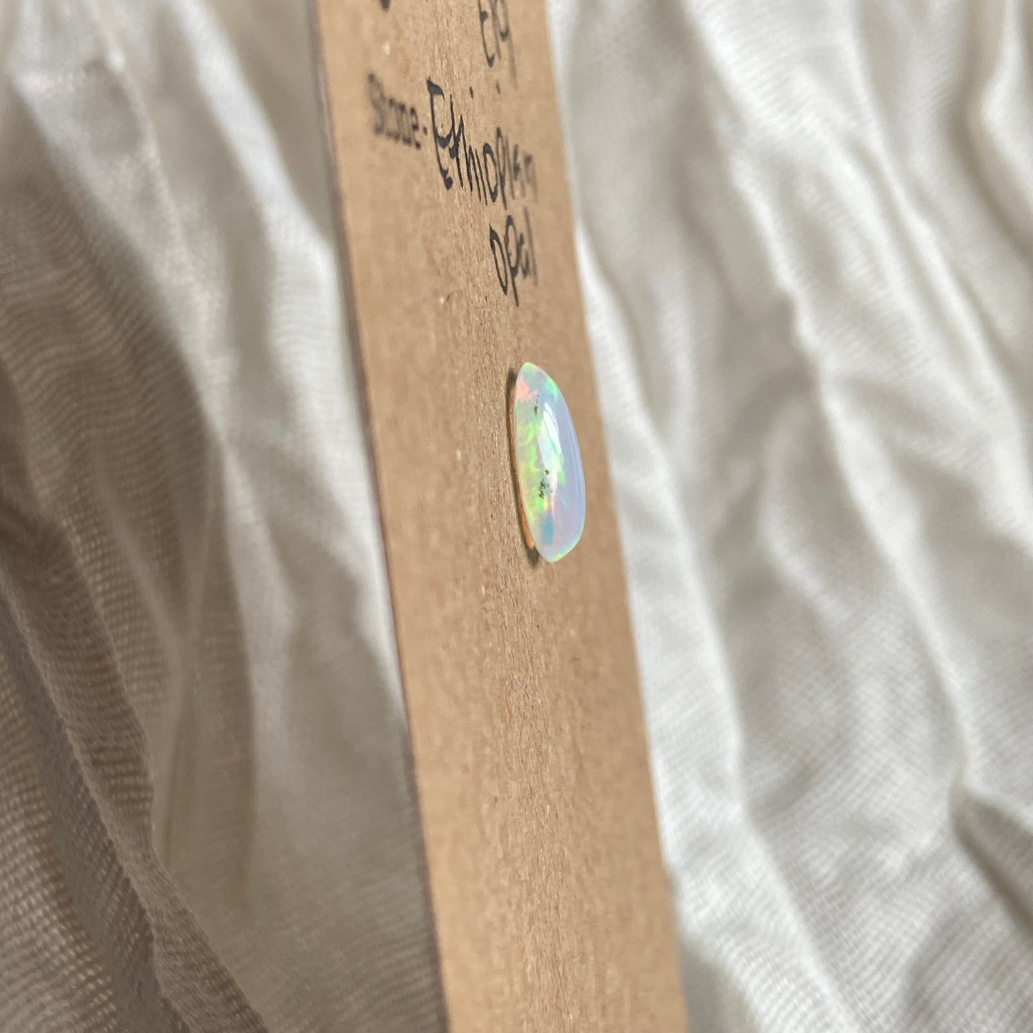 Ethiopian Opal Cabochon - E19 28981156-AB4C-4995-A7E1-7BE3790FB4B7 Brandedandwild.com