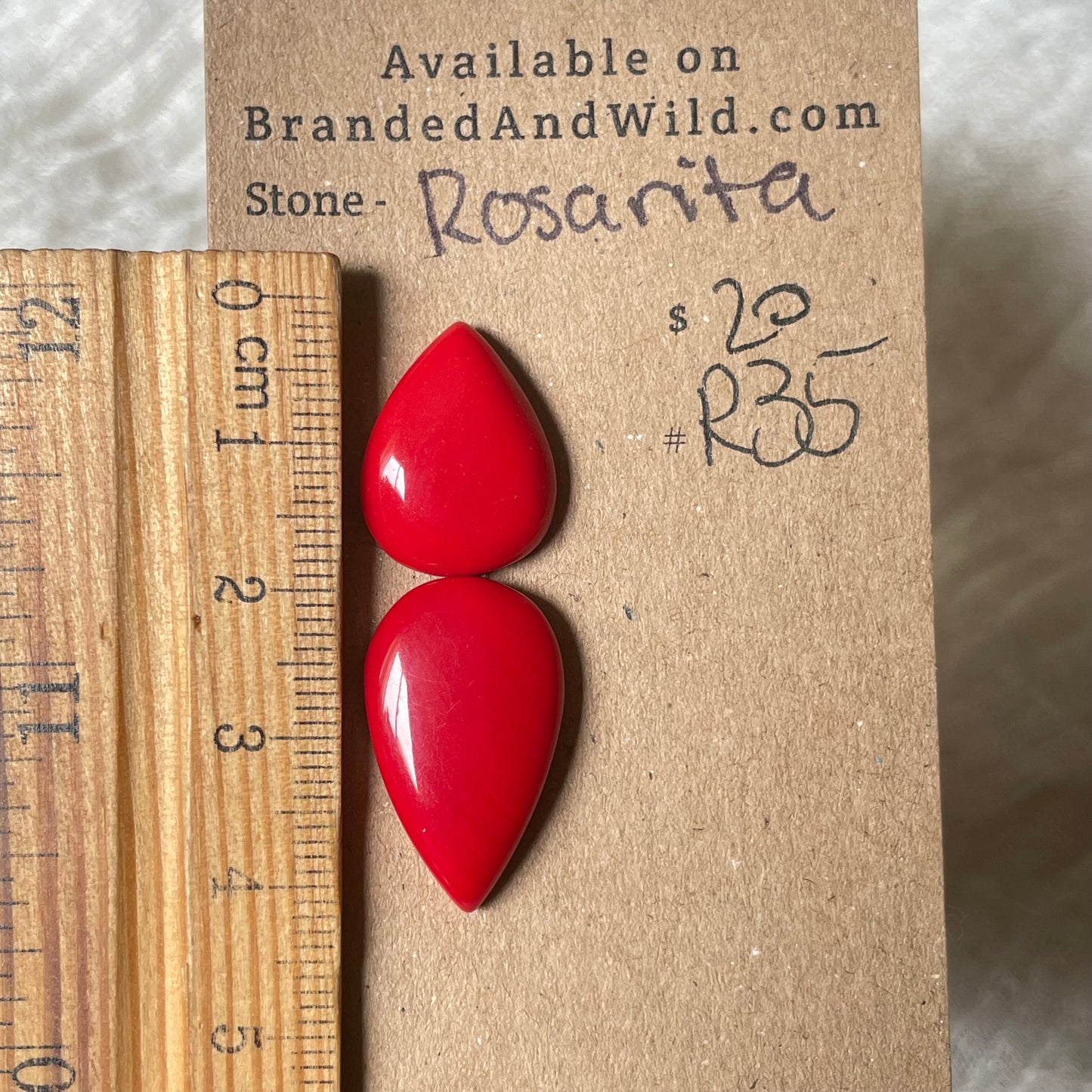 Rosarita - Cabochon - R35 289D4065-4584-4CE1-89FF-0DB25AA147AD Brandedandwild.com