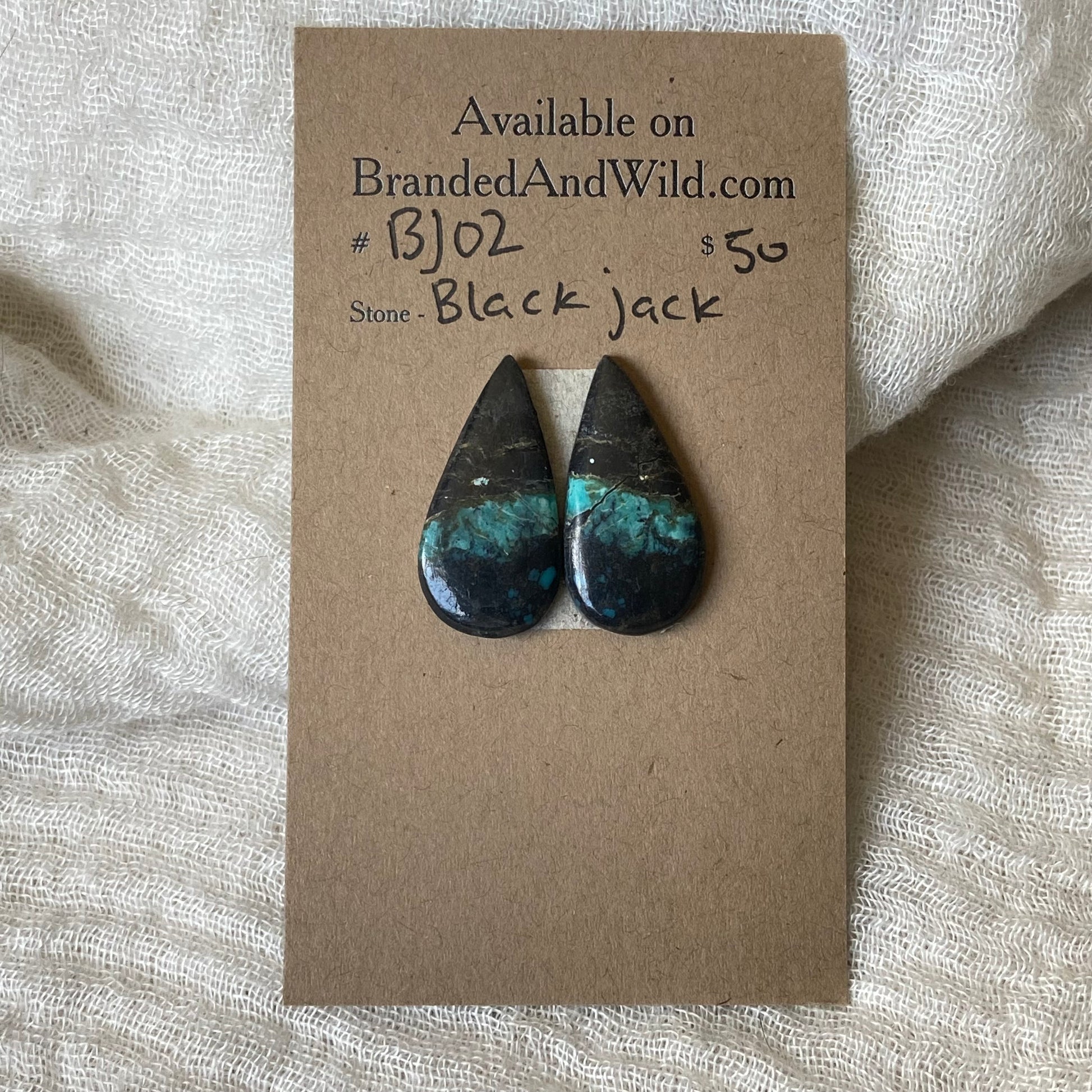 Black Jack Cabochon - BJ02 28A820E9-9213-406D-87E1-D769B392B372 Brandedandwild.com