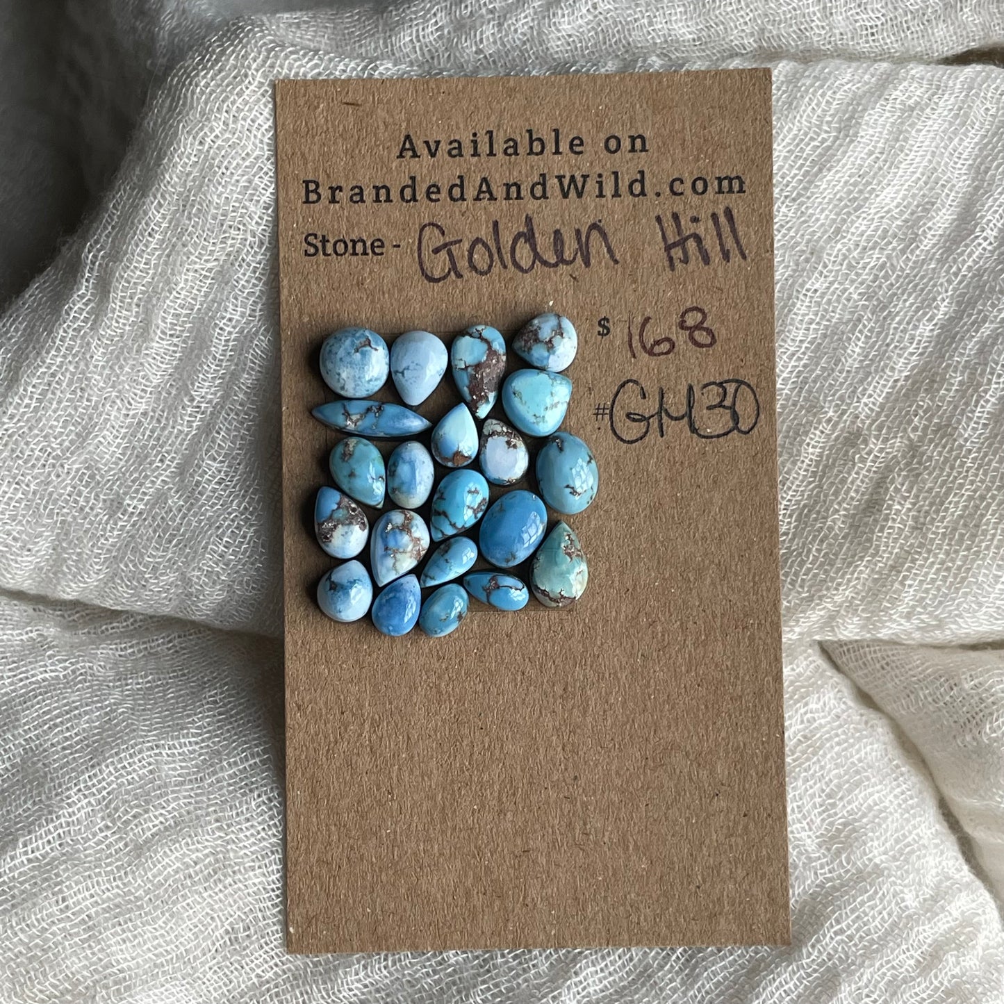 Golden Hill Cabochon - GH30 28BCDBDE-A2B3-41AC-8AC5-C24D6BC4616A Brandedandwild.com