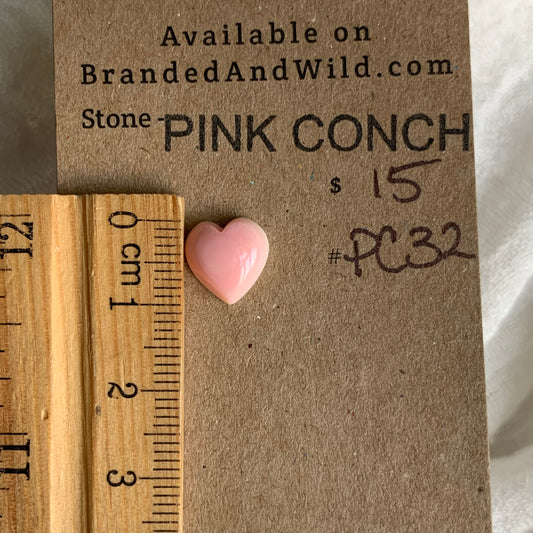 Pink Conch Cabochon - PC32