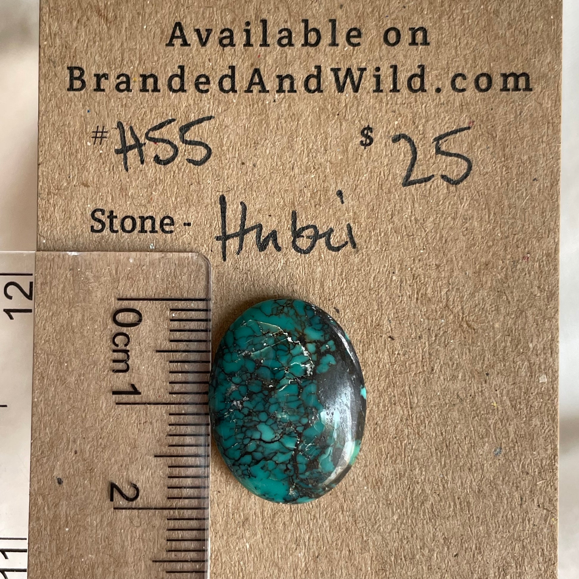 Hubei Turquoise Cabochon - H55 28DE4A01-D435-448F-8C2B-4727CB425CB6 Brandedandwild.com