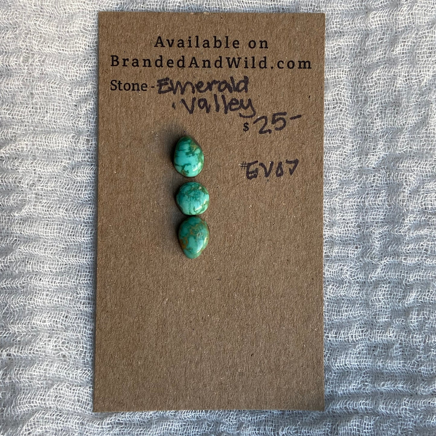 Emerald Valley Turquoise Cabochon - EV07