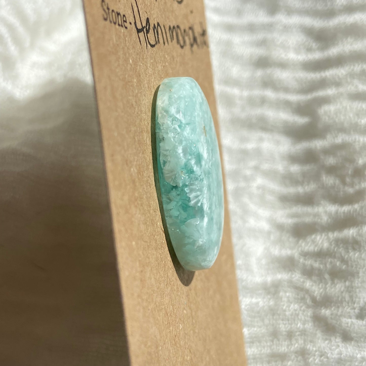 Hemimorite Cabochon - H07