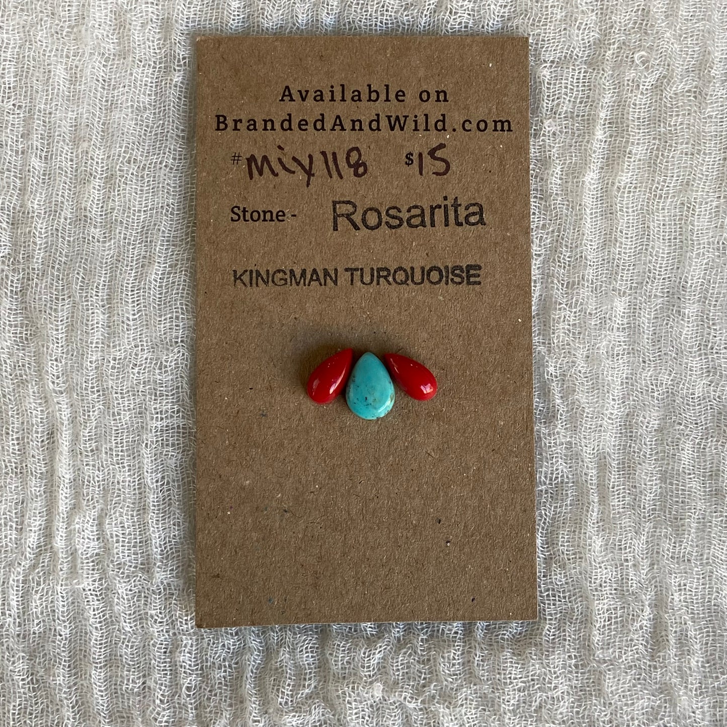 Rosarita / Kingman Cabochon - MIX118
