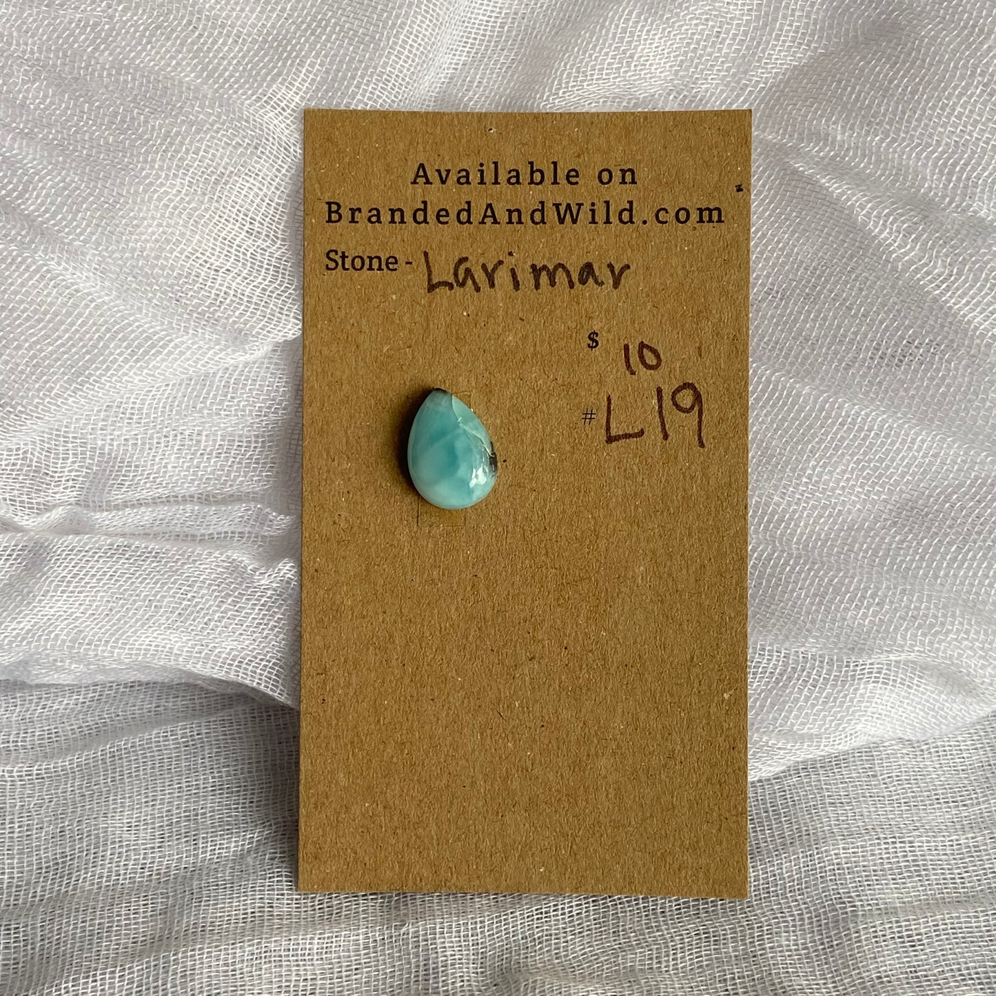 Larimar Cabochon - L19