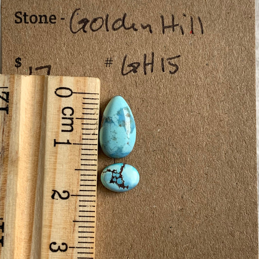 Golden Hill Turquoise Cabochon - GH15