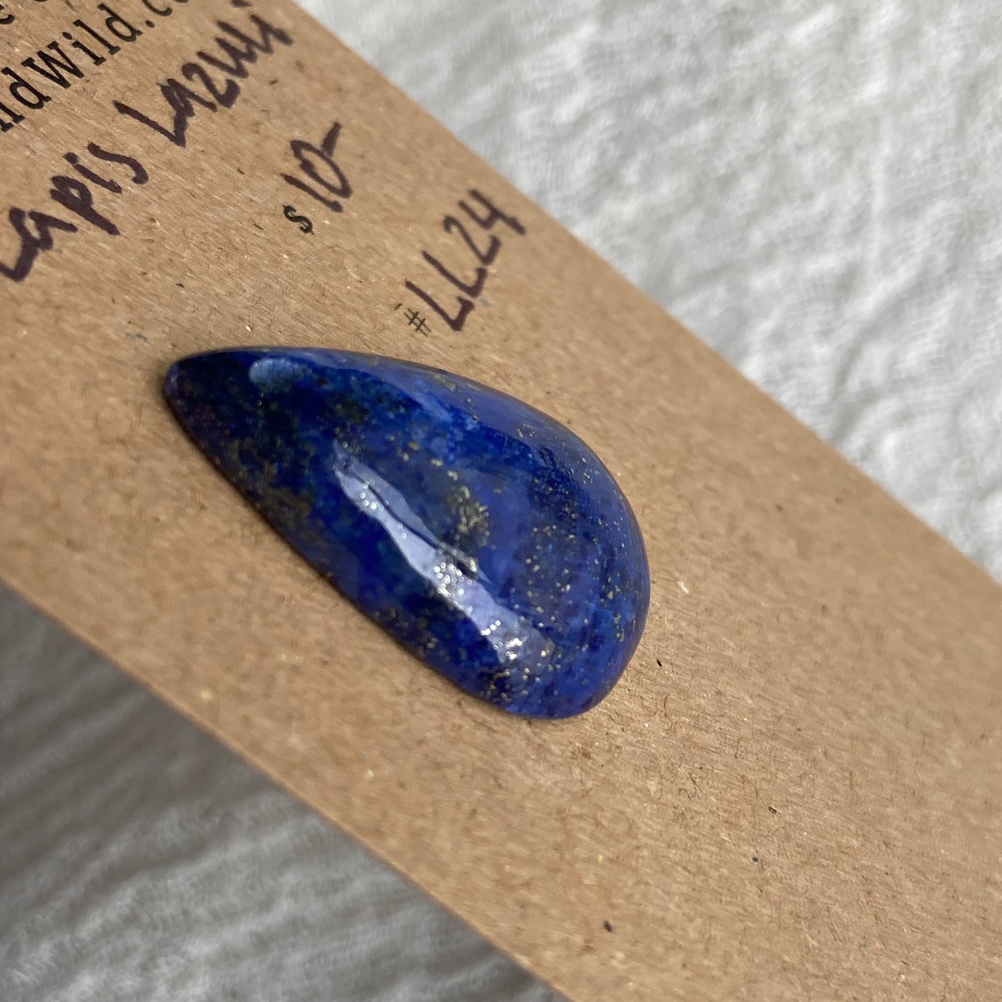 Lapis Lazuli Cabochon -Drilled- LL24