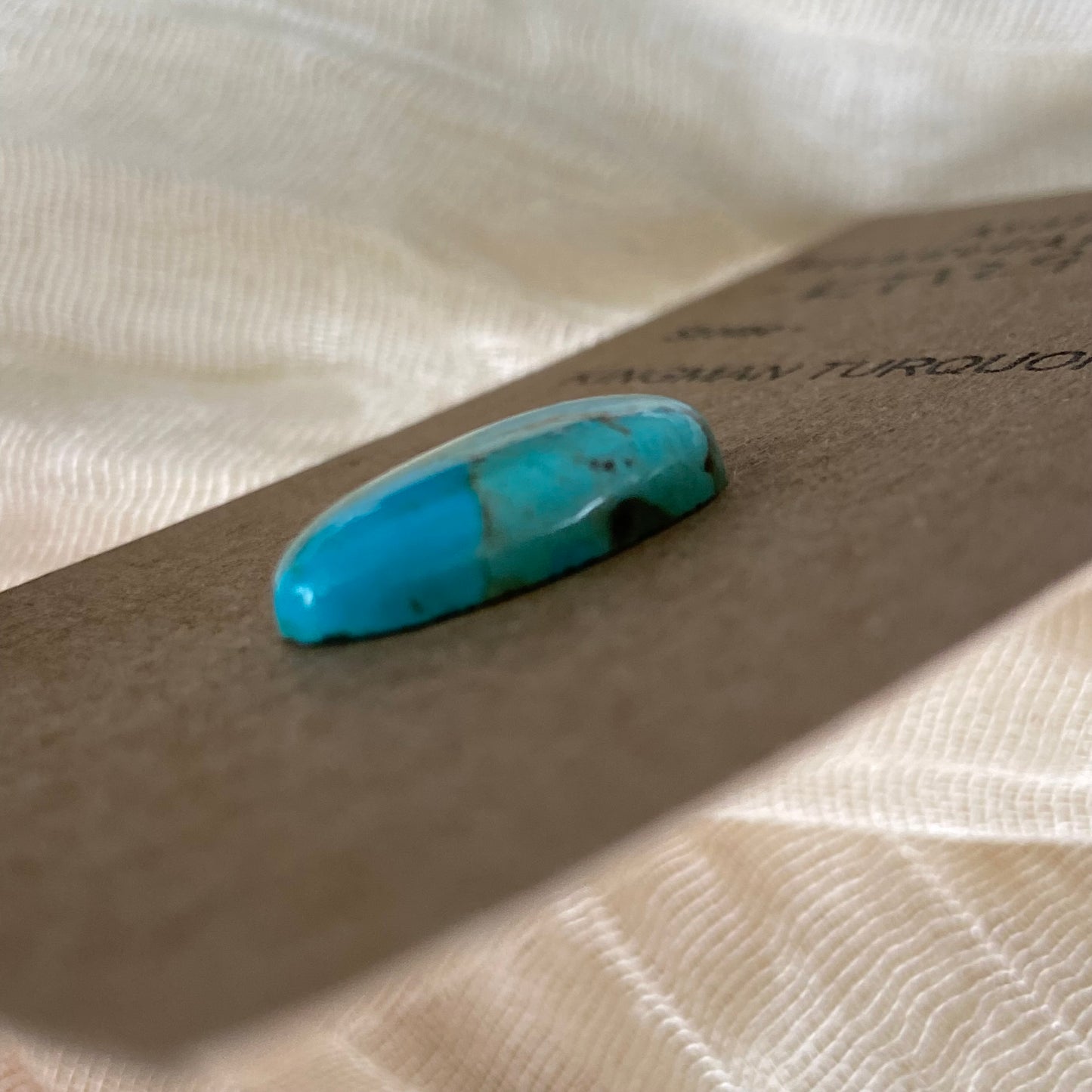 Kingman Turquoise Cabochon - KT129 29B4B46B-750A-48E0-BEF9-AB2E3C8A5542 Brandedandwild.com