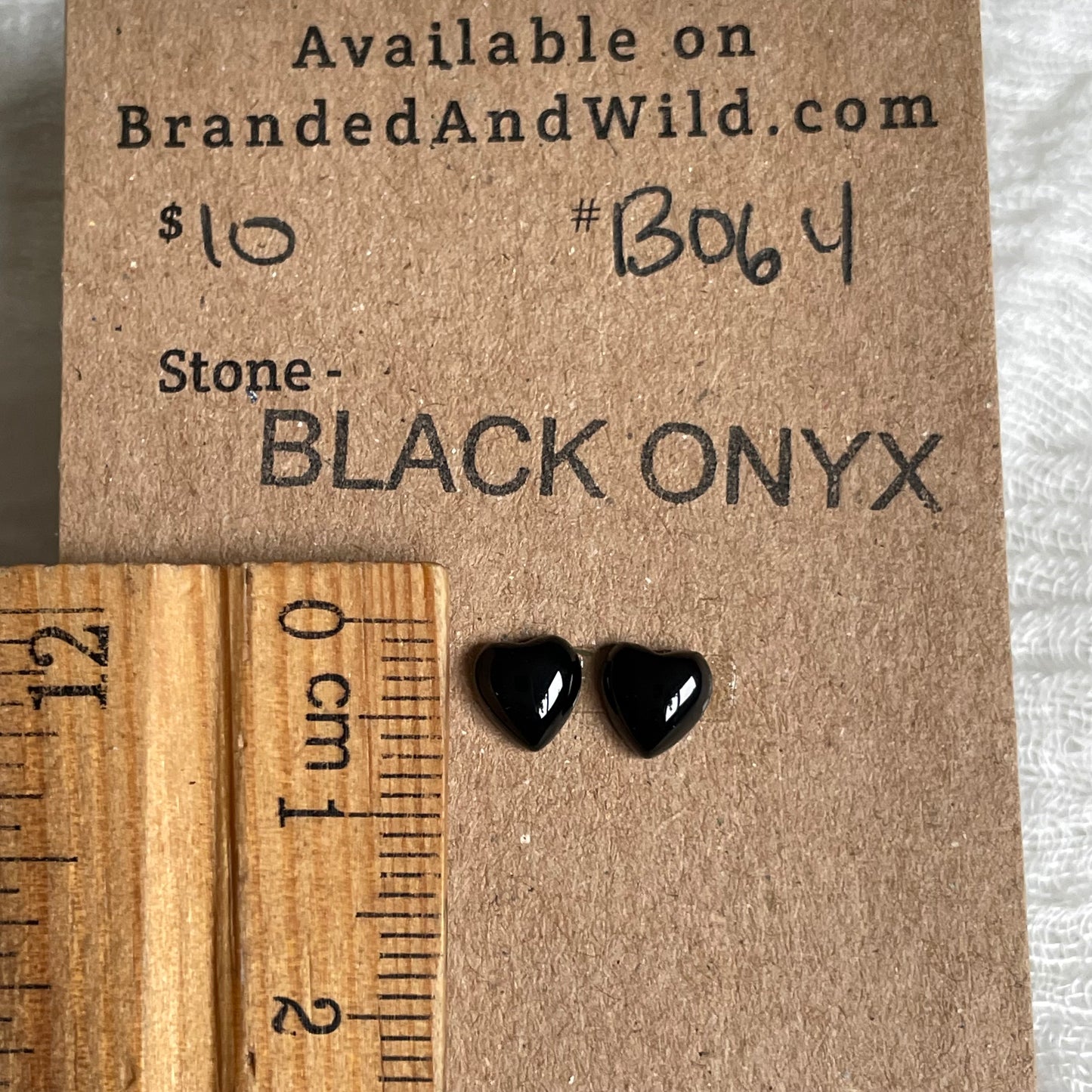 Black Onyx - Cabochon - BO64