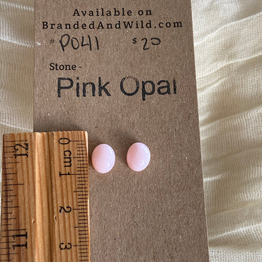 Pink Opal Cabochon - P041