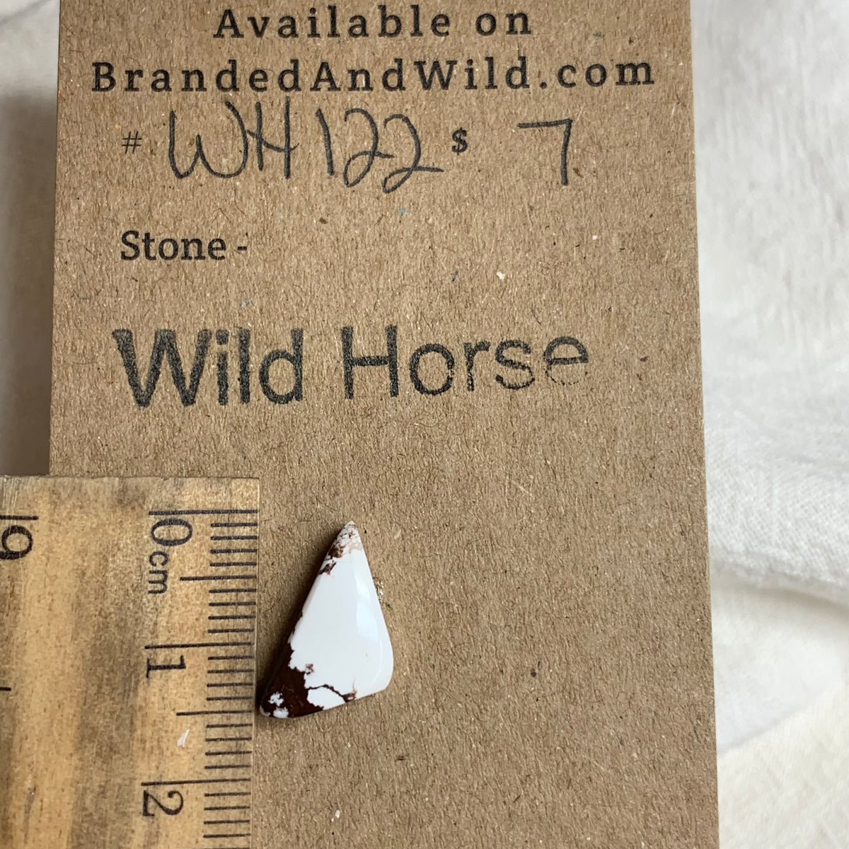 Wild Horse Cabochon - WH122 29DEF6D3-384D-44F2-B0B6-7C096554AA08 Brandedandwild.com