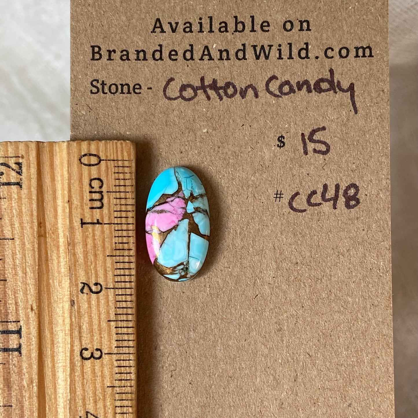 Cotton Candy Cabochon - CC48