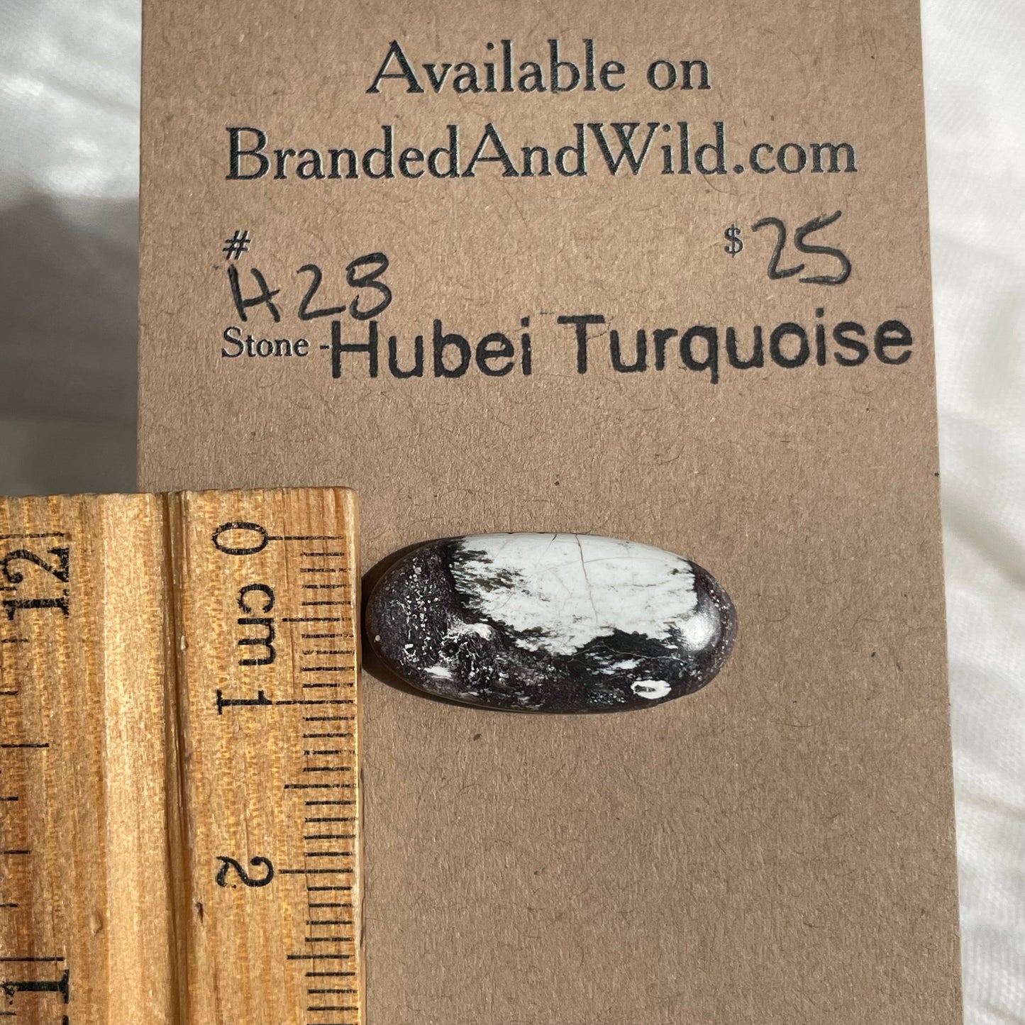 Hubei Turquoise Cabochon - H28 2A11D964-80F4-44E8-912D-E8DC849FA48F Brandedandwild.com