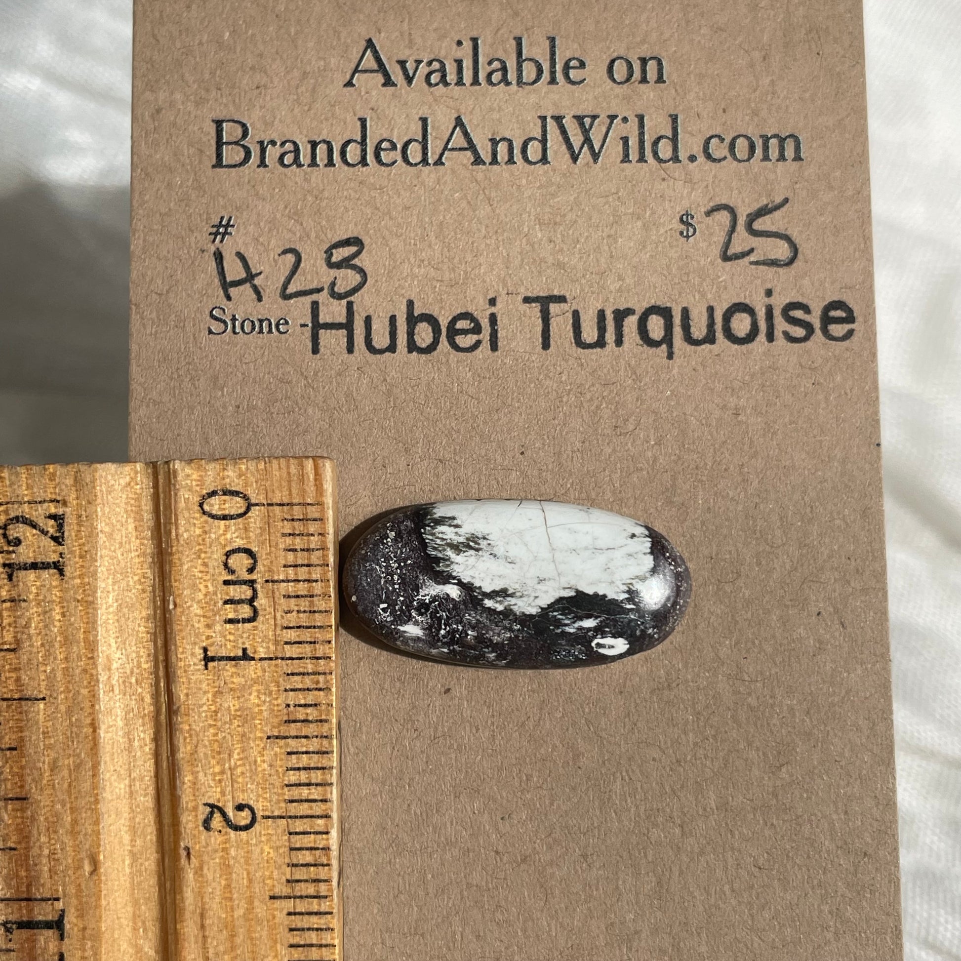 Hubei Turquoise Cabochon - H28 2A11D964-80F4-44E8-912D-E8DC849FA48F Brandedandwild.com