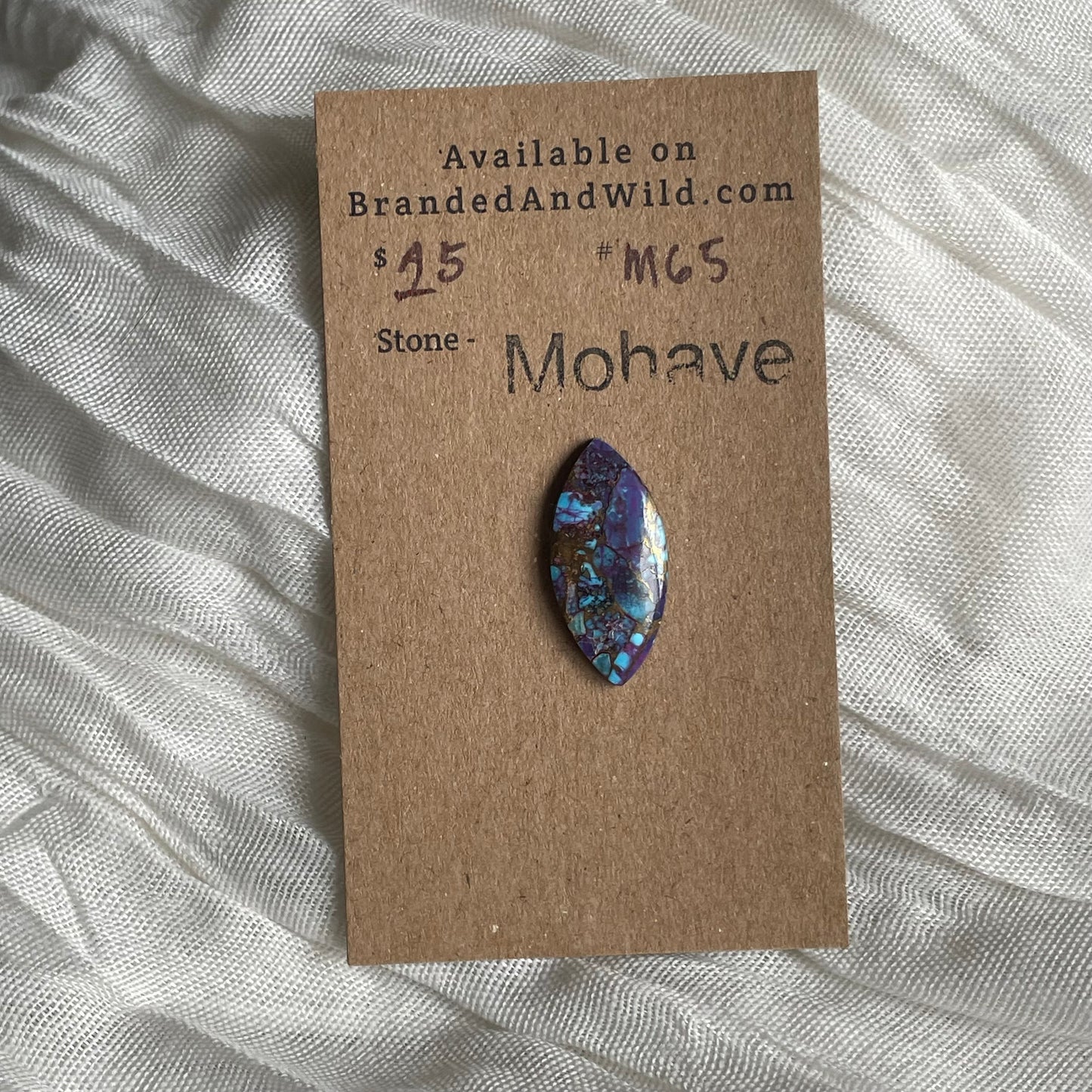 Mohave Cabochon - M65 Cabochon 2A3F1113-392F-4FD7-B0CA-257519DA8CC0 Brandedandwild.com