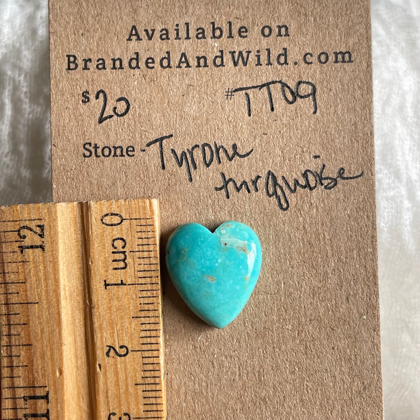 Tyrone Turquoise Cabochon - TT09 2A3F31D3-2448-40CE-9EE0-D3483E590638 Brandedandwild.com
