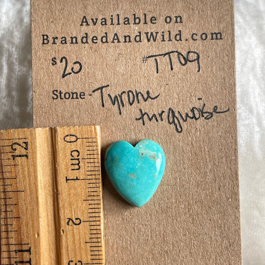 Tyrone Turquoise Cabochon - TT09 2A3F31D3-2448-40CE-9EE0-D3483E590638 Brandedandwild.com