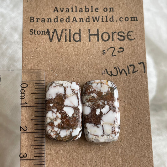 Wild Horse Cabochon - WH127 2A46DD87-9157-49F7-B325-FA5B98170804 Brandedandwild.com