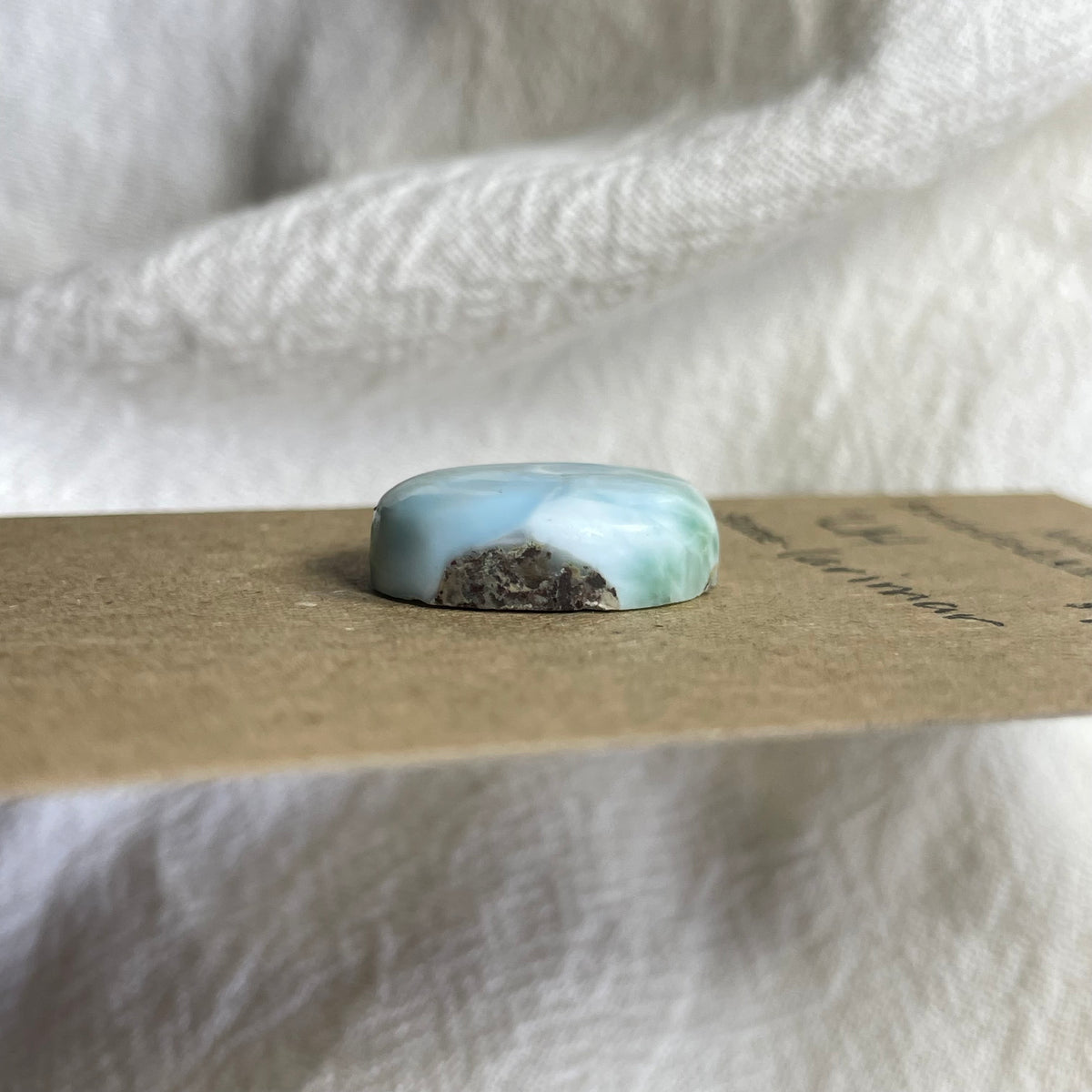 Larimar Cabochon - L14 2A543CA9-F9EC-471F-B8EF-279EE02EAFF2 Brandedandwild.com