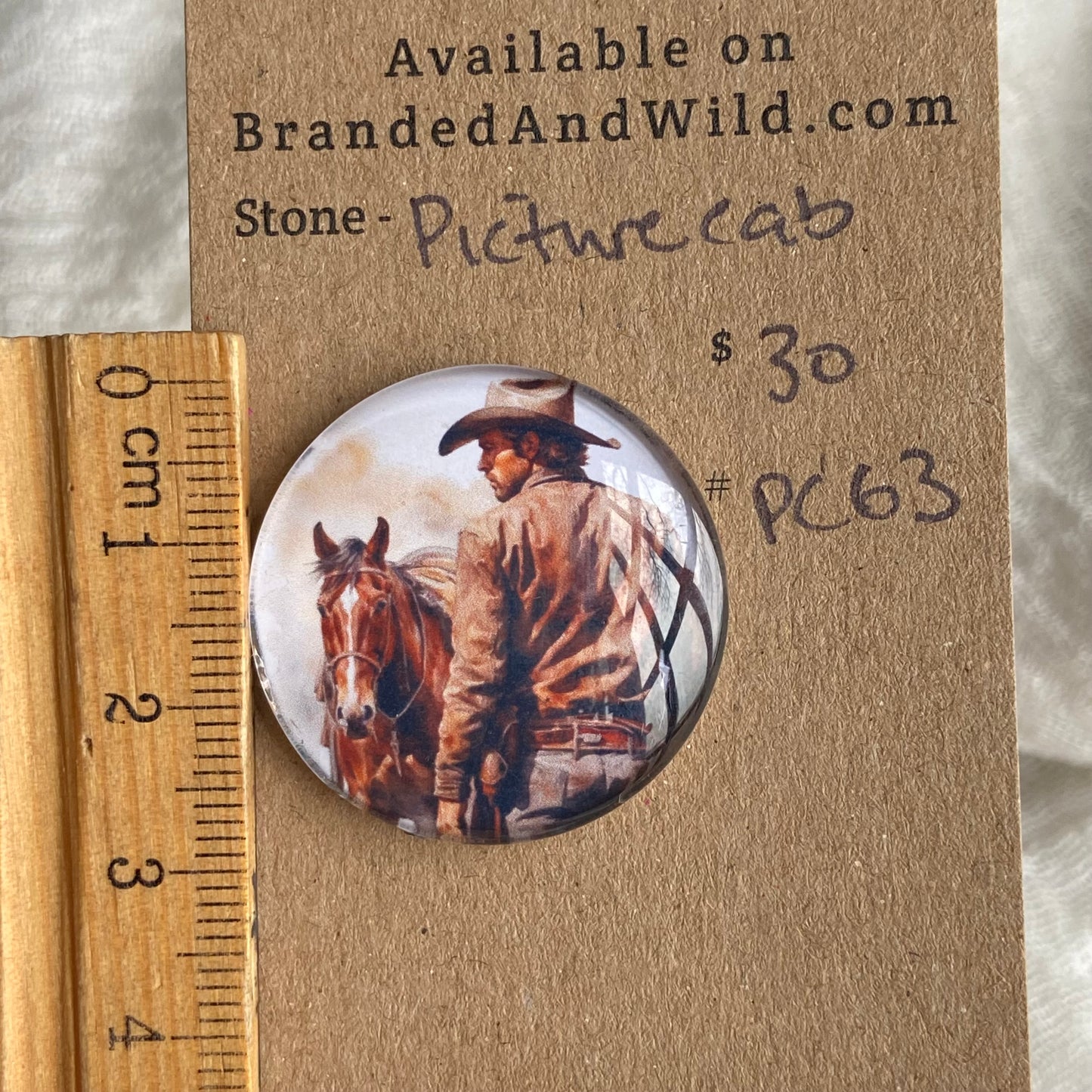Picture Cabochon - Cabochon - PC63 2A57C26A-E069-4C49-9B43-06F9208C853B Brandedandwild.com