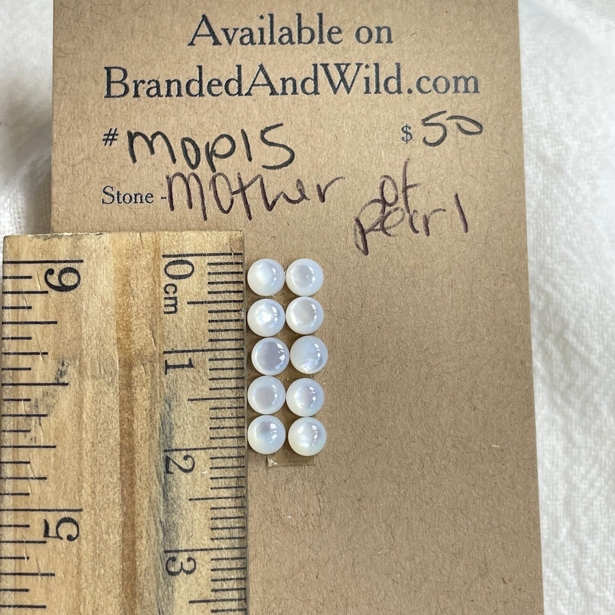 Mother of pearl cabochon - MP15