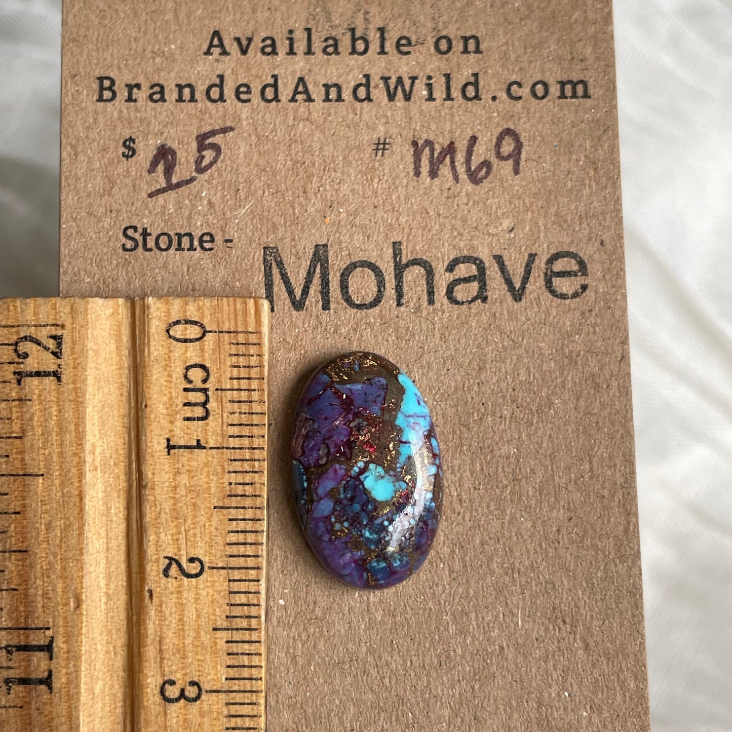 Mohave Cabochon - M69 Cabochon 2A65FF06-BB6C-4EF5-8348-22B16203EAFD Brandedandwild.com