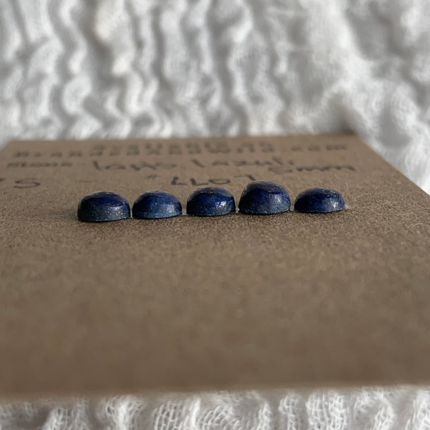 Lapis Lazuli Cabochon 5mm - LL07