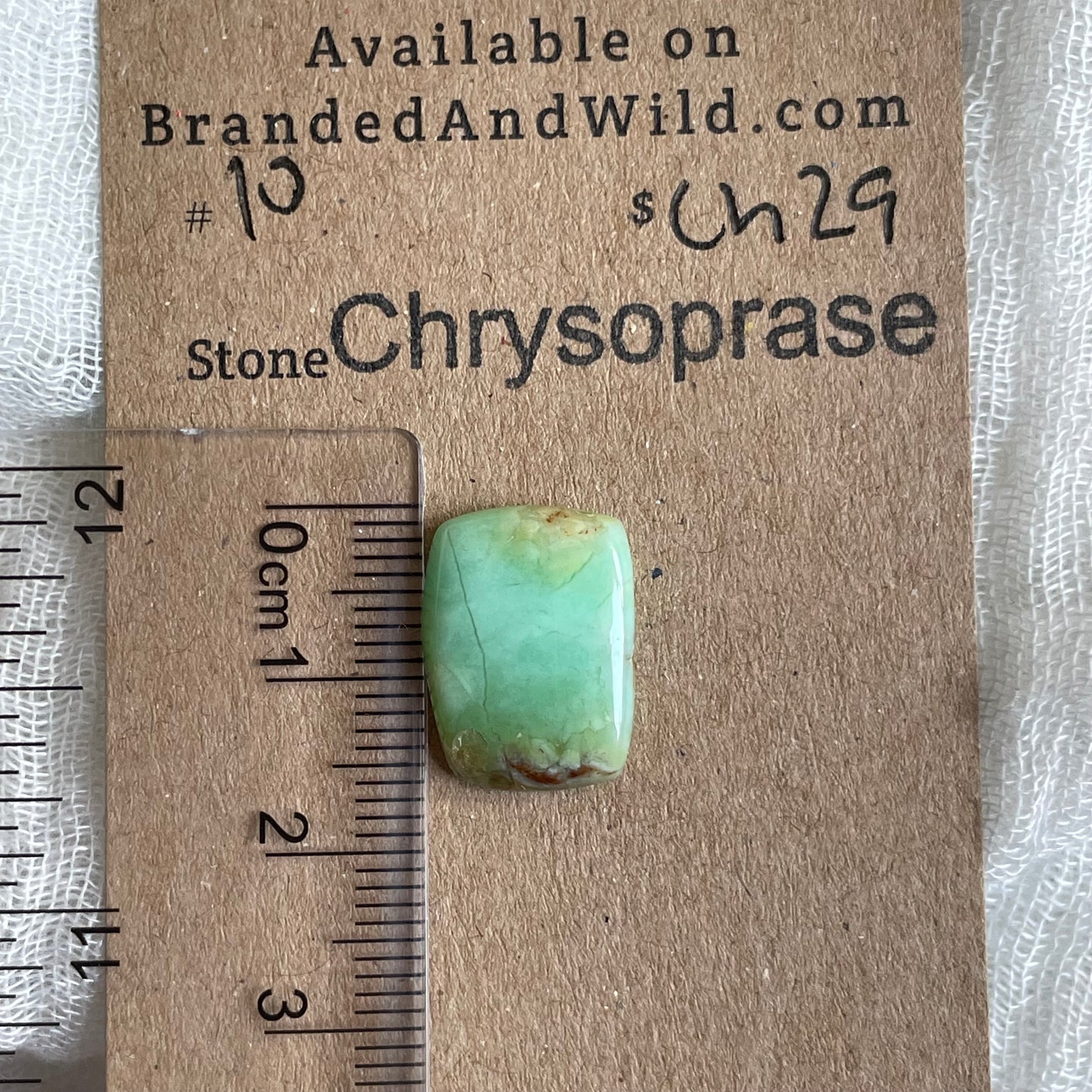 Chrysoprase Cabochon - Ch29