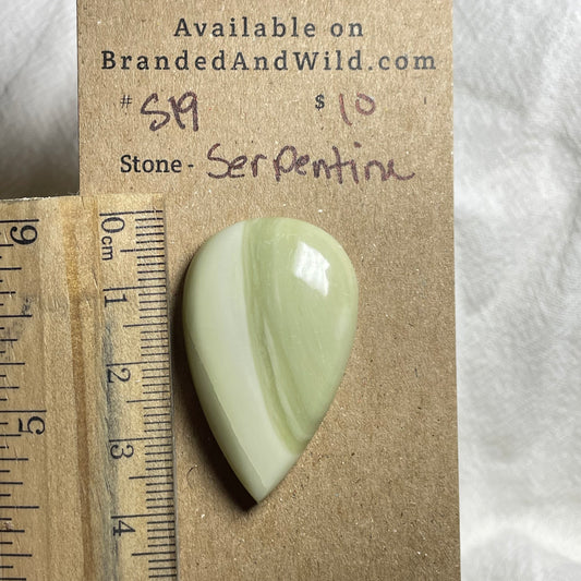 Serpentine - Cabochon - S19 2A95897C-8D8C-47C7-94E1-8AFCADA25165 Brandedandwild.com