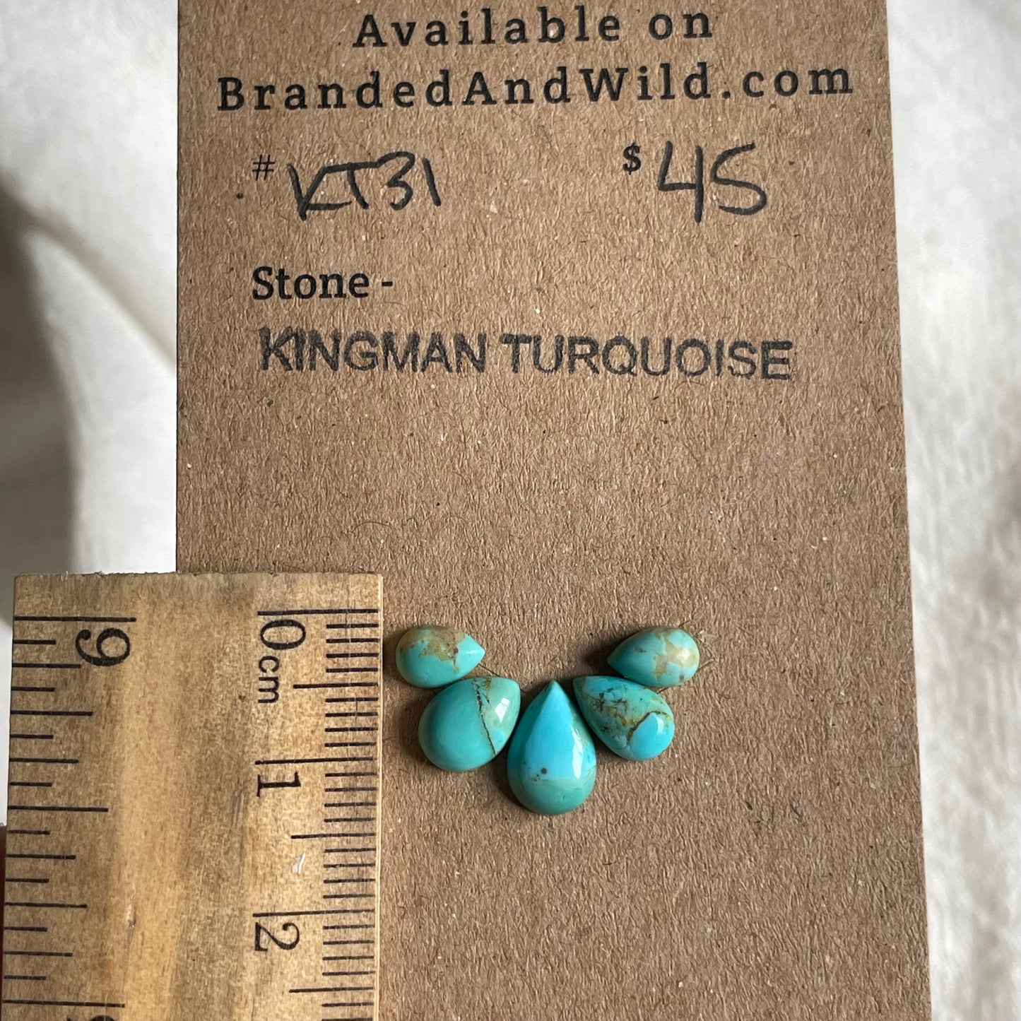 Kingman Turquoise Cabochon - KT31