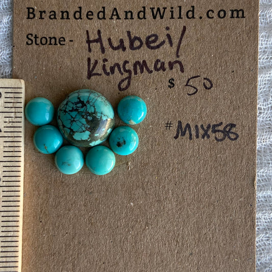 Hubei / Kingman Cabochon - Mix58