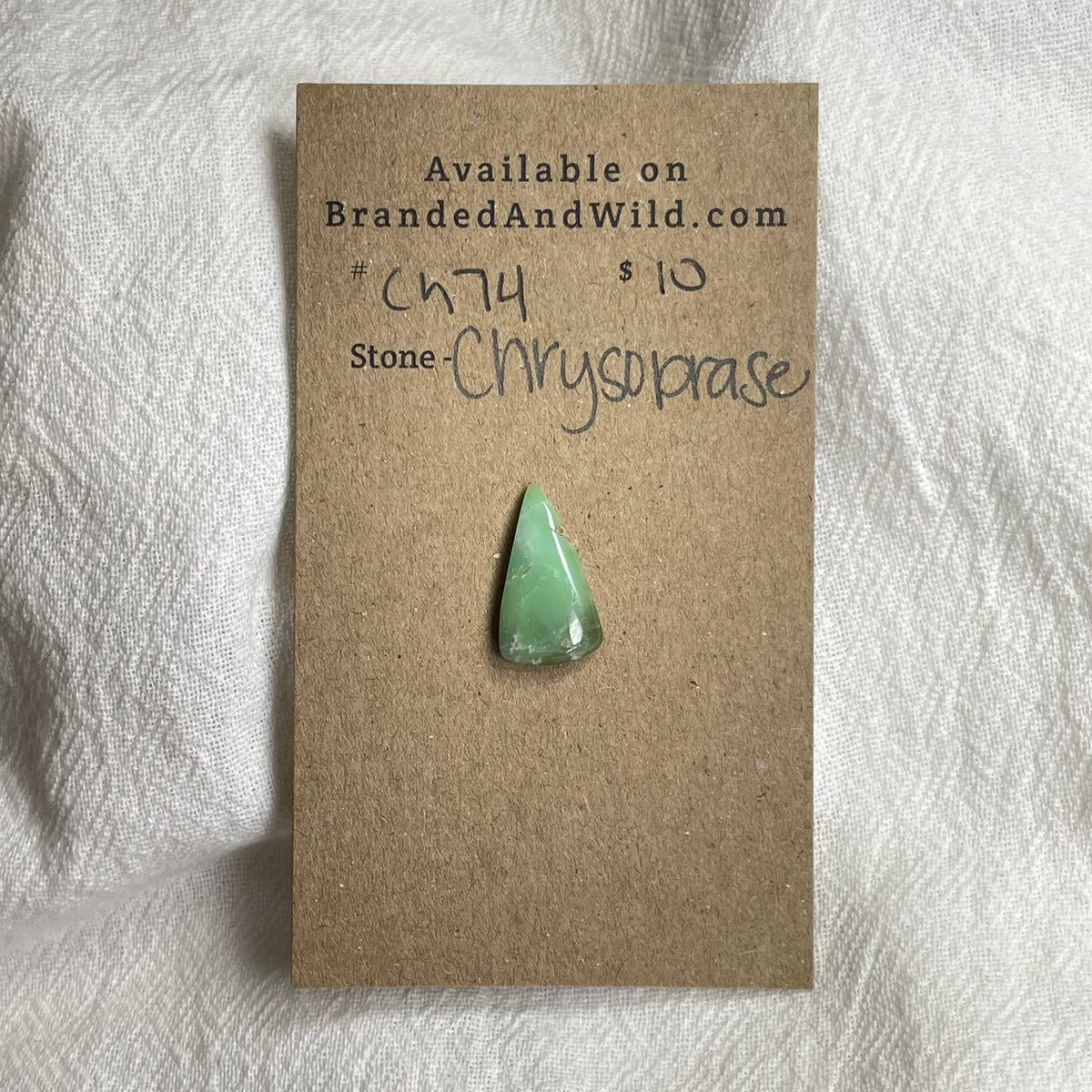 Chrysoprase Cabochon - CH74