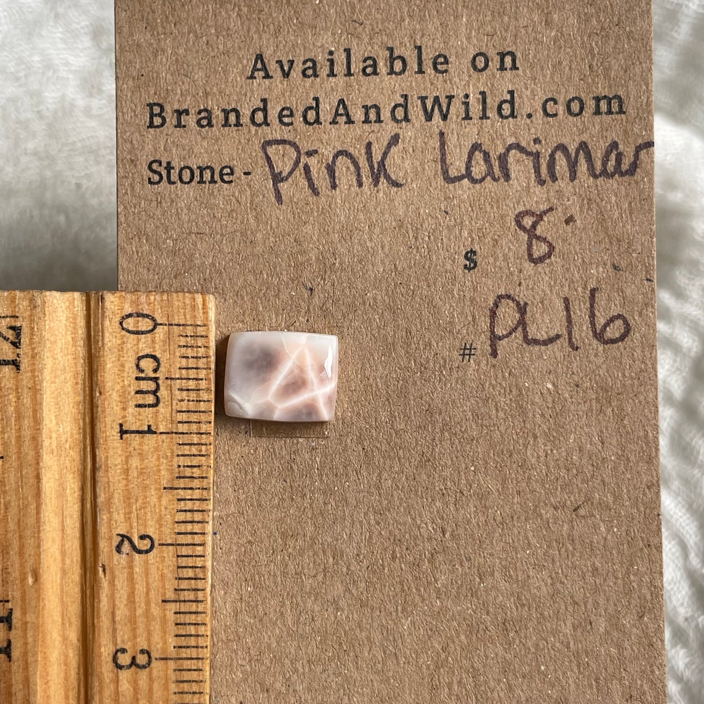 Pink Larimar Cabochon - PL16
