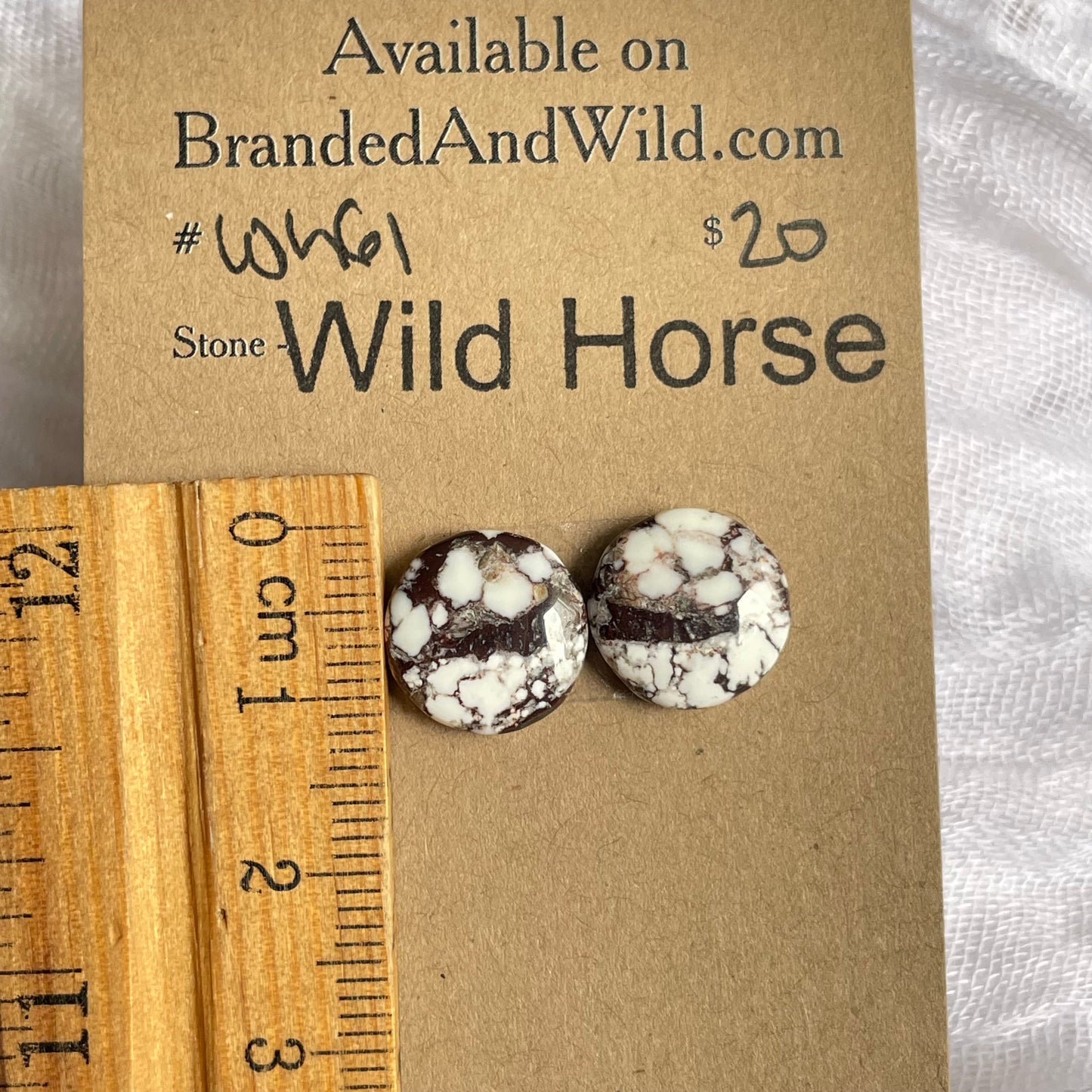 Wild Horse Cabochon - WH61 2B0FCA2D-952C-4CE0-A215-A1C7CEFE0CF4 Brandedandwild.com