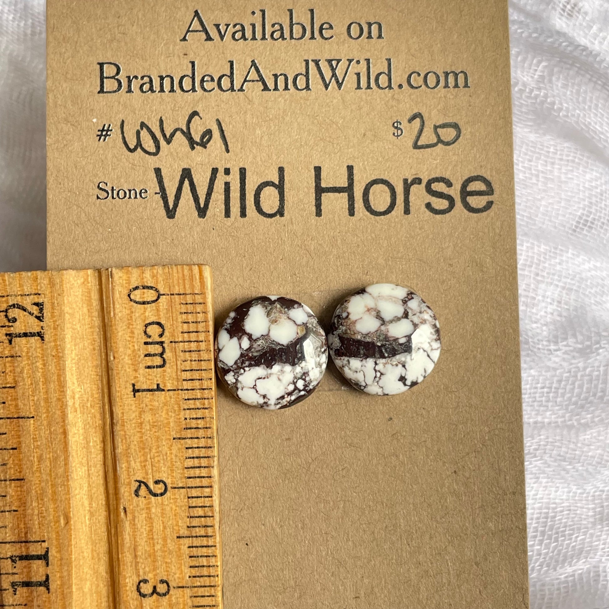 Wild Horse Cabochon - WH61 2B0FCA2D-952C-4CE0-A215-A1C7CEFE0CF4 Brandedandwild.com