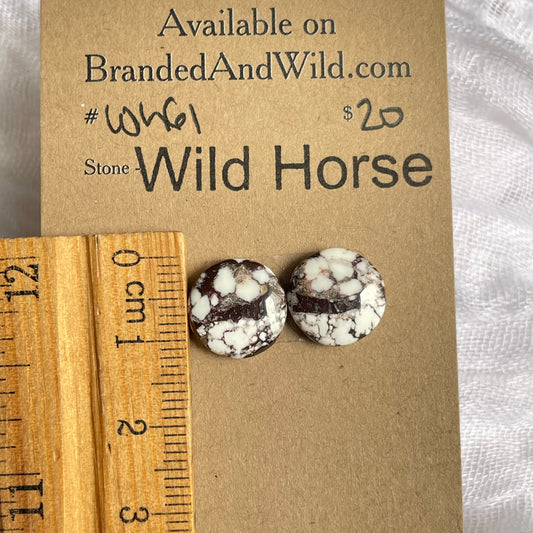Wild Horse Cabochon - WH61 2B0FCA2D-952C-4CE0-A215-A1C7CEFE0CF4 Brandedandwild.com
